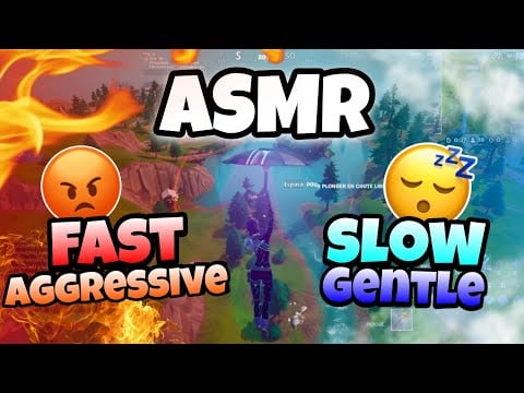 ASMR FRANÇAIS • FAST AGGRESSIVE VS SLOW GENTLE ASMR POUR TE METTRE K.O ET TE DÉTENDRE 😴💤