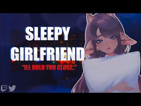 [F4A] Sleepy Girlfriend Helps You Sleep After A Nightmare || ASMR RP [Comfort] [Sleep Aid]