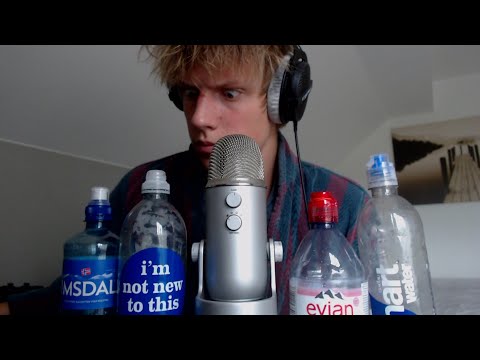 Testing Water Brands, Relaxing Whispering - OliverWhispersASMR