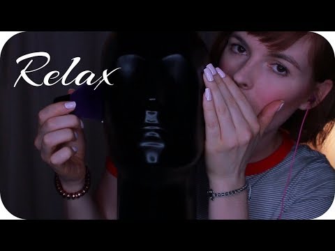 ASMR Ear Brushing incl. Mascara Wands - Ear Blowing - Ear Massage w/Head Tapping & Scratching