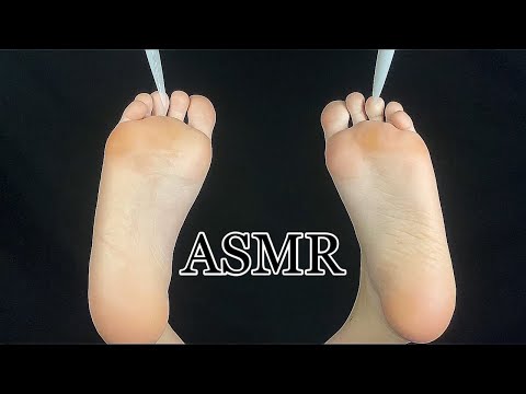 АСМР МАССАЖ ЩЕКОТКА НОЖЕК НОГОТКАМИ 🦶 | ASMR TICKLING FEET MASSAGE 💖