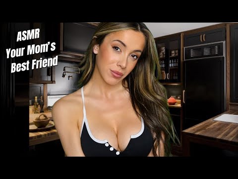 ASMR Your Mom's Best Friend Kisses You | soft spoken