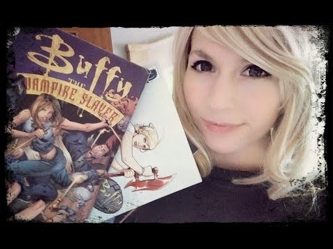 ASMR Buffy The Vampire Slayer . Close Up Whispering . Tracing . Partly Unintelligible