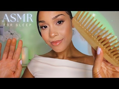 ASMR Deep Scalp Relaxation 🌙 Scalp Oil Massage, Scratching, Brushing and Whispers For Sleep 😴