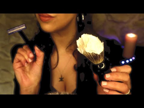 ❤️ASMR - je te rase la barbe et te détends - layered sounds