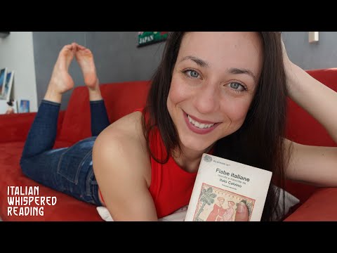 The Pose ASMR | I'll Read you a Story in Italian [Cozy Sofa Reading]