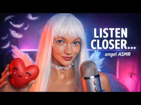 💕 Valentine Angel ASMR 🪽Soft touch & personal tingles