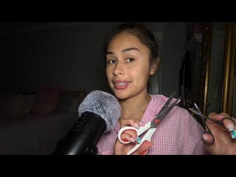 asmr : haircut roleplay 