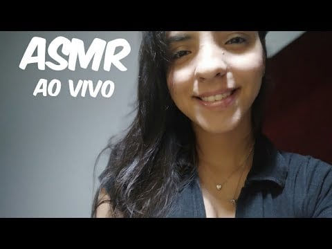 ASMR AO VIVO - PRIMEIRA LIVE DO ANO!