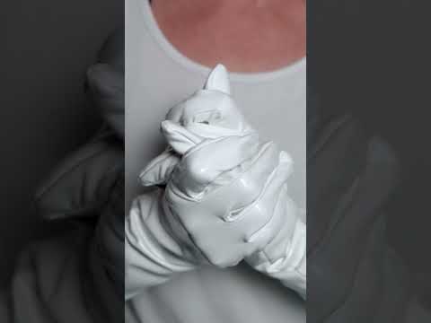 ASMR - White Gloves 3  #asmr #gloves #triggers #sleepaid #tingles