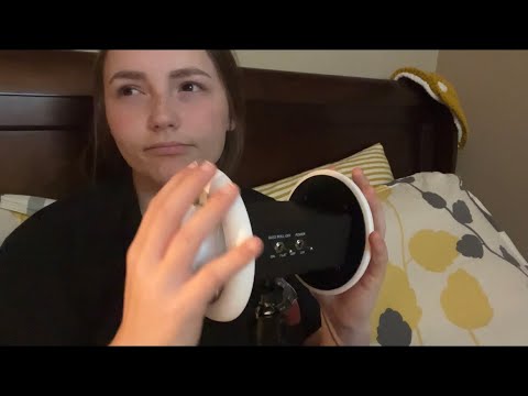 3Dio asmr Ear to Ear Whispers~ Mouthsounds, Anticipation, Ear massage & cupping