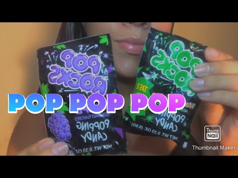 EATING POP ROCKS ASMR