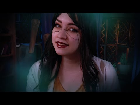 ASMR 🧟 Zombie Doctor Medical Exam (bone cracking, eye exam, etc)