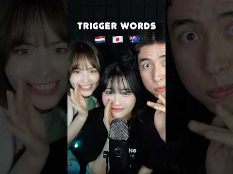 【ASMR】3ヶ国語でオノマトペ🗣️🇦🇺🇯🇵🇳🇱 @JojosASMR @ASMRBlueKatie