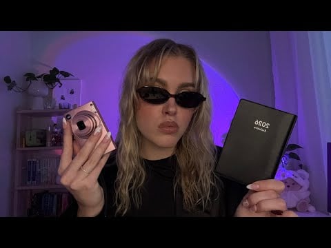 ASMR celebrity assistant (kinda mean lol 😭)