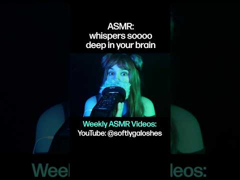 I gotta really get in there to plant these tingles hehe #asmr