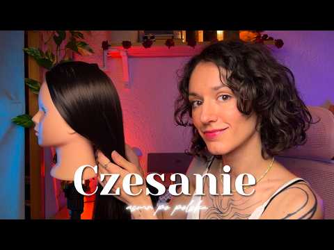 Czesanie i fryzury na manekinie 💇‍♀️ relaksujące ASMR po polsku