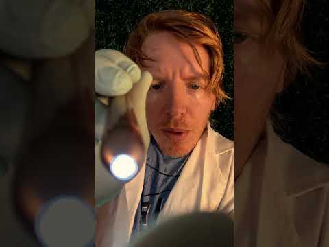 ASMR Flashlight Eye Exam #asmr