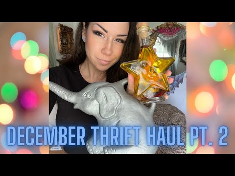 Asmr thrift haul. Soft spoken. Show & tingle. Soft spoken, crinkling, tapping. December 2023