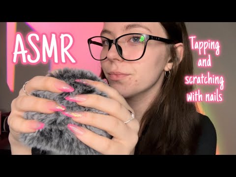 ASMR 30 minutes of various tapping and scratching with nails 