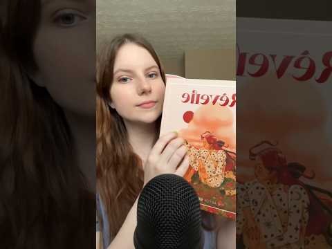 ASMR art book tapping and tracing #asmr #asmrbooks #asmrshorts #asmrvideo #asmrtapping #books #short