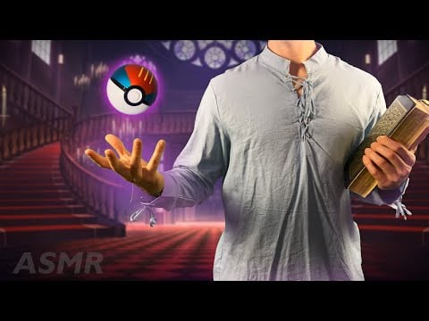 A Relaxing Pokemon Battle Roleplay vs Gym Leader 👻 | ASMR Pokemon Adventure