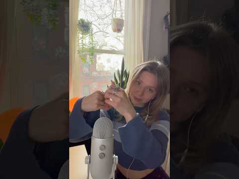 full video of ring sounds is on my channel🤍 #asmr #asmrsounds #tingles #triggersforsleep #asmrvideo