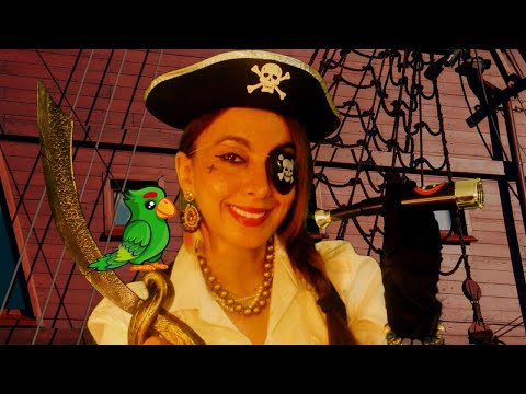 ASMR | PIRATE ROLEPLAY (sea, waves, , gloves, nature sounds) #asmrroleplay