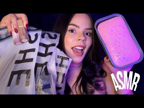 ASMR COMPRAS | ROUPAS, GATILHOS DE ASMR & MAQUIAGEM (SONS RELAXANTES)