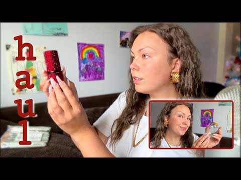 asmr/ a BIG haul of new triggers/roadtrip supplies🤗❤️