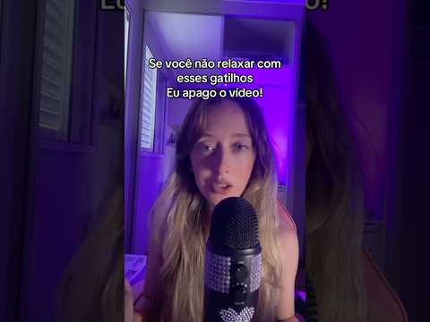 Se não relaxar eu apago! #asmr #relax