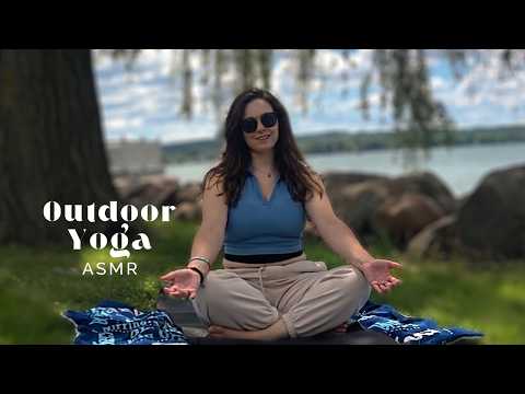 ASMR Peaceful Lakeside Yoga 💫 Calm Your Mind and Body For Sleep