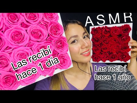 ASMR ROSE FOREVER ANTES Y HOY RESEÑA 🌹
