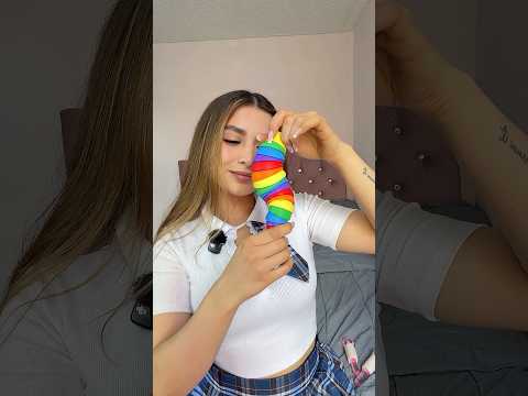 ASMR ¿Cuántos ganchos de pelo ves? 👧✨