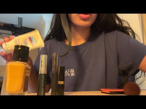 ASMR |  Fast Makeup Application