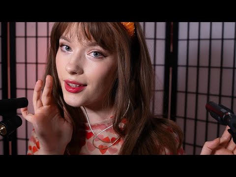 ASMR: Inaudible/Unintelligible Whispers from ear to ear💓