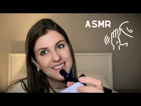 ASMR Sussurrando os nomes dos inscritos 🥰 (com sons de boca, tapping e hand sounds)! ❤️