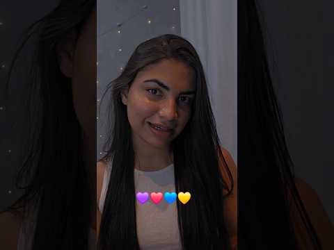 ASMR| DESAFIO DE CORES 💤🌈 #asmr #asmrvideo #viral #viralvideo