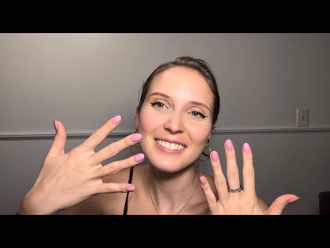 ASMR Chat With Me While I Do My Nails || soft-spoken rambles