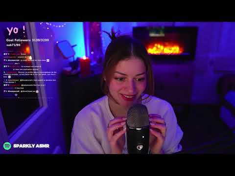 ASMR LIVE  : 2H on discute et max de triggers ! (NO PUB)