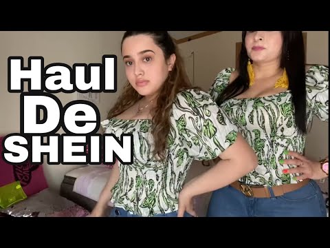 haul de SHEIN | abro paquete de ropa de SHEIN  con mi mamá | + aretes