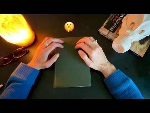The New Poetry Antique Book Reading + DPS ~ Soft Spoken ASMR Page Turning