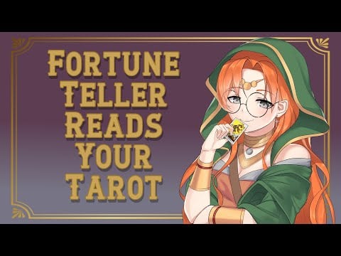 [F4A] Fortune Teller Reads Your Tarot | Halloween ASMR | Spiritual Personal Attention