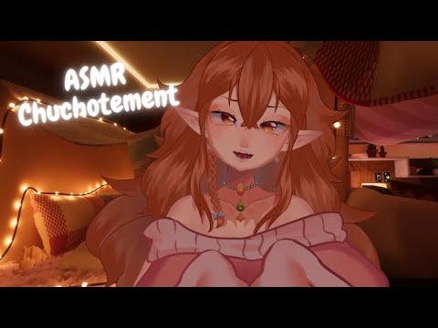 ASMR je vous raconte ma vie + tapping