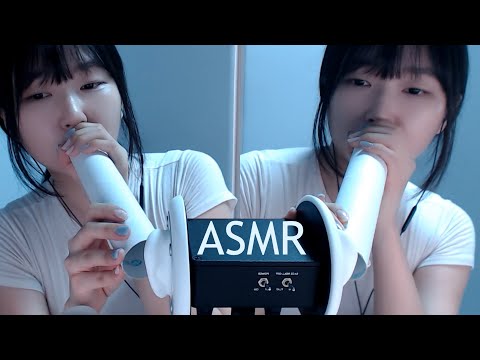 ASMR 깊이감 있는 팅글 그라데이션 3단계ㅣ휴지심 탭핑과 옴뇸뇸, 그리고 입소리 레이어드ㅣ노토킹