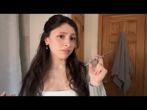 ASMR rude hairdresser gives you a haircut ❀ (b*tchy in a relaxing way) 