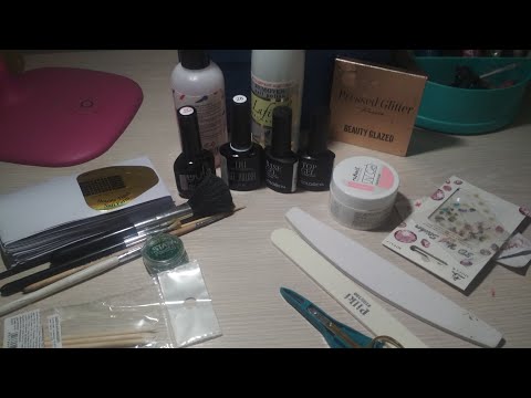 АСМР|МОИ МАТЕРИАЛЫ |MY DEVICES FOR NAILS