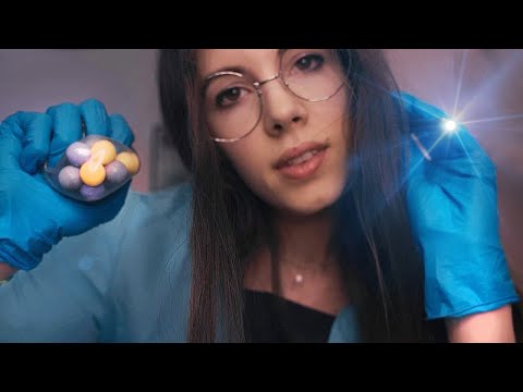 ASMR | Cranial Nerve Exam Laying Down 😴