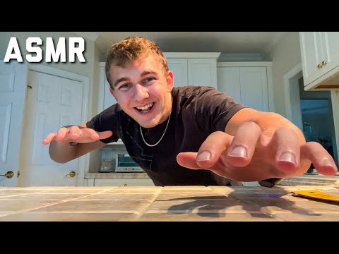 Lofi ASMR fast and aggressive tapping on counter top ￼