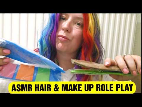 ASMR Make Up & Hair RP ( But, I have MADE ALL THE PROPS! )